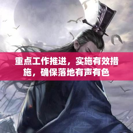 重点工作推进，实施有效措施，确保落地有声有色