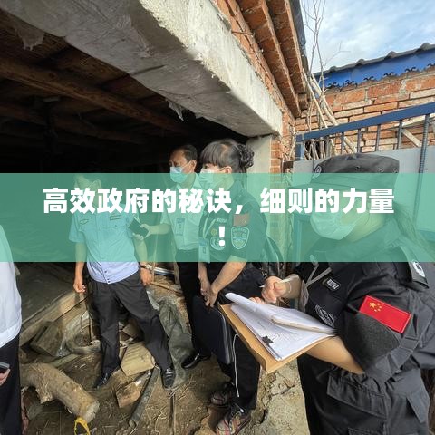 高效政府的秘诀，细则的力量！