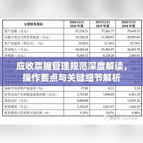 应收票据管理规范深度解读，操作要点与关键细节解析