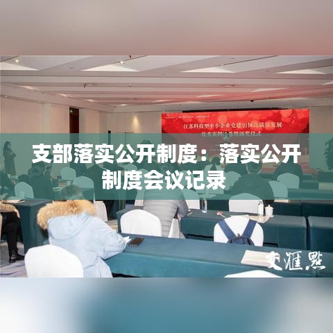 支部落实公开制度：落实公开制度会议记录 