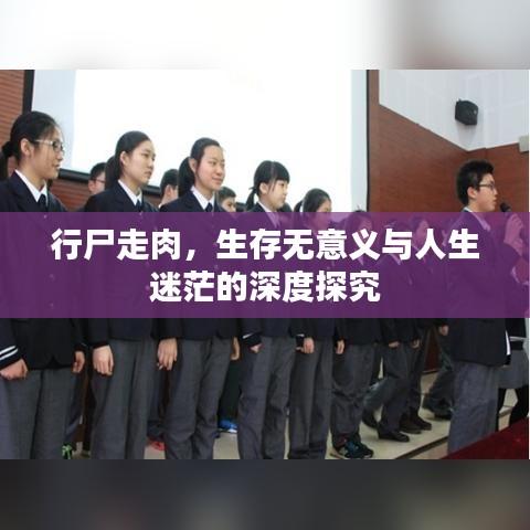 行尸走肉，生存无意义与人生迷茫的深度探究