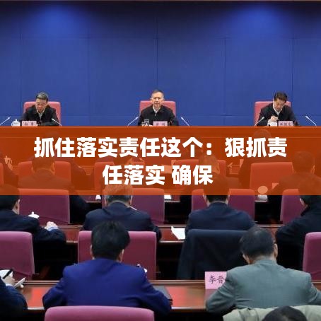 抓住落实责任这个：狠抓责任落实 确保 