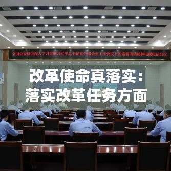改革使命真落实：落实改革任务方面 