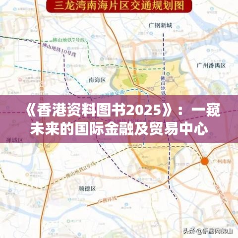 《香港资料图书2025》：一窥未来的国际金融及贸易中心