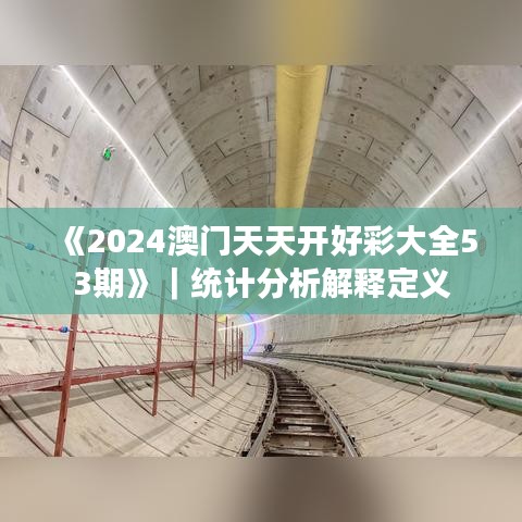 《2024澳门天天开好彩大全53期》｜统计分析解释定义