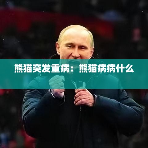 熊猫突发重病：熊猫病病什么 