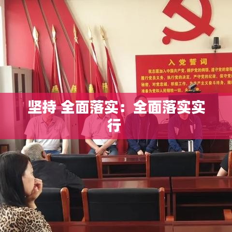 坚持 全面落实：全面落实实行 