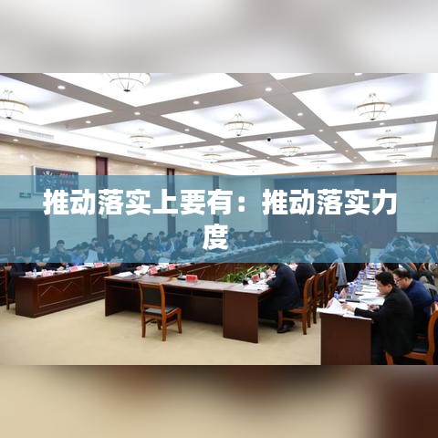 推动落实上要有：推动落实力度 