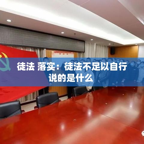 徒法 落实：徒法不足以自行说的是什么 