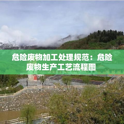 危险废物加工处理规范：危险废物生产工艺流程图 