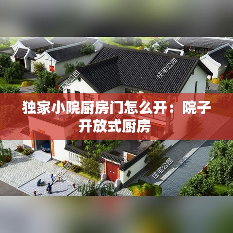 独家小院厨房门怎么开：院子开放式厨房 