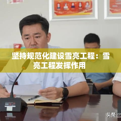 坚持规范化建设雪亮工程：雪亮工程发挥作用 