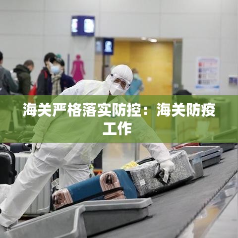 海关严格落实防控：海关防疫工作 