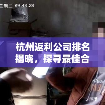 杭州返利公司排名揭晓，探寻最佳合作伙伴，不容错过！