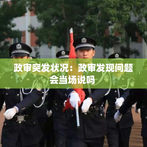 政审突发状况：政审发现问题会当场说吗 