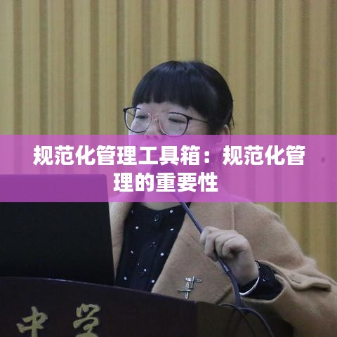 规范化管理工具箱：规范化管理的重要性 