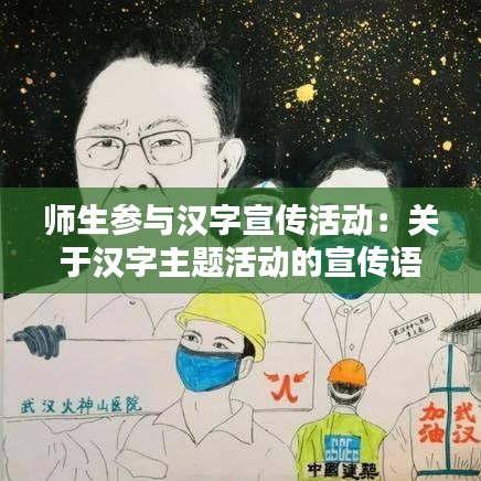 师生参与汉字宣传活动：关于汉字主题活动的宣传语 
