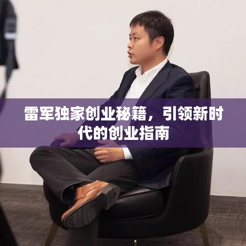 雷军独家创业秘籍，引领新时代的创业指南