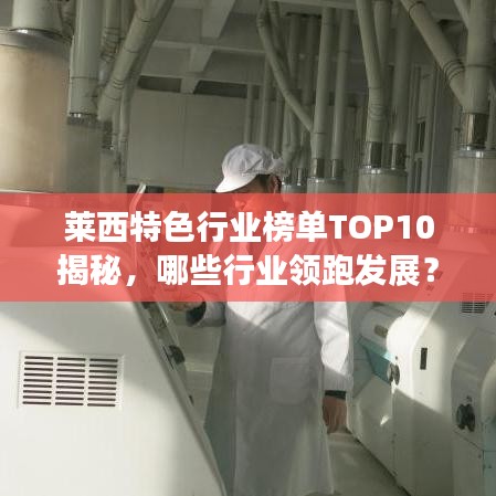莱西特色行业榜单TOP10揭秘，哪些行业领跑发展？