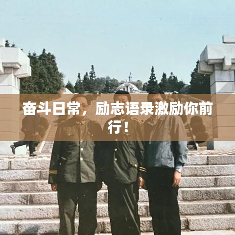 奋斗日常，励志语录激励你前行！