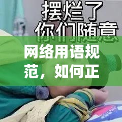 网络用语规范，如何正确使用与避免误区？