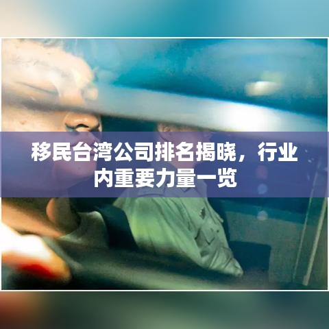 移民台湾公司排名揭晓，行业内重要力量一览