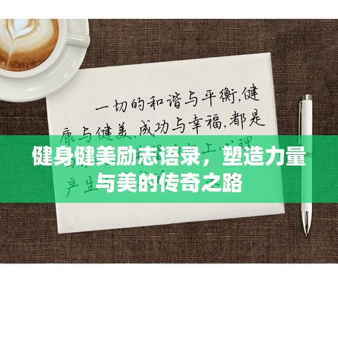 健身健美励志语录，塑造力量与美的传奇之路