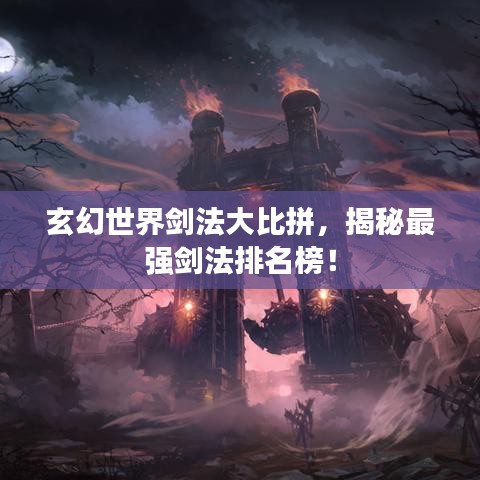 玄幻世界剑法大比拼，揭秘最强剑法排名榜！