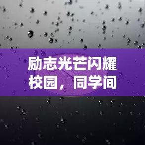 励志光芒闪耀校园，同学间的励志语录与视频文案创作之道