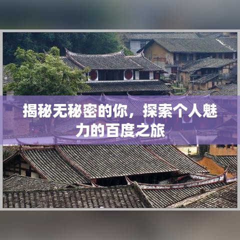 揭秘无秘密的你，探索个人魅力的百度之旅