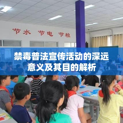 禁毒普法宣传活动的深远意义及其目的解析