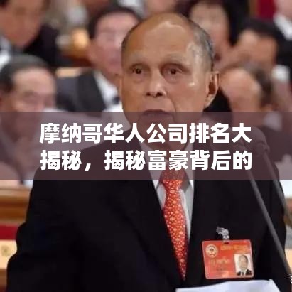摩纳哥华人公司排名大揭秘，揭秘富豪背后的秘密！