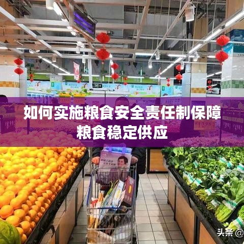 如何实施粮食安全责任制保障粮食稳定供应