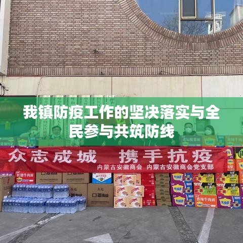 我镇防疫工作的坚决落实与全民参与共筑防线