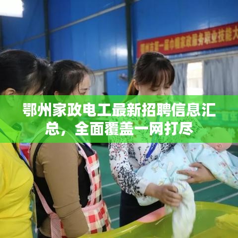 鄂州家政电工最新招聘信息汇总，全面覆盖一网打尽