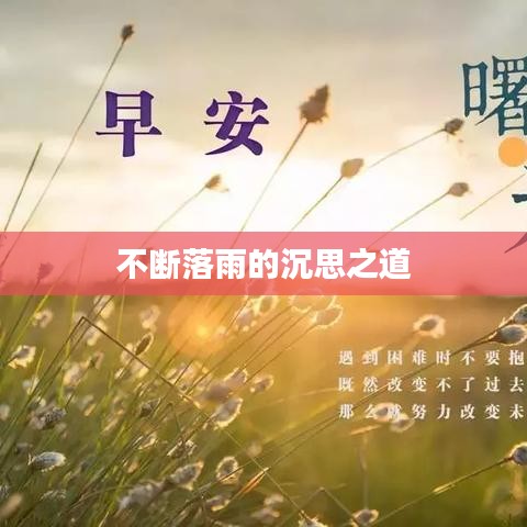 不断落雨的沉思之道