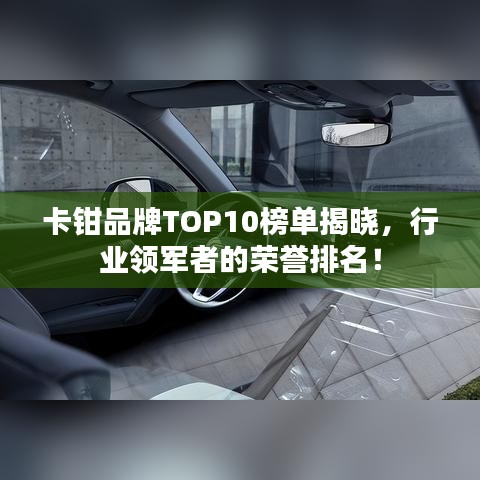 卡钳品牌TOP10榜单揭晓，行业领军者的荣誉排名！