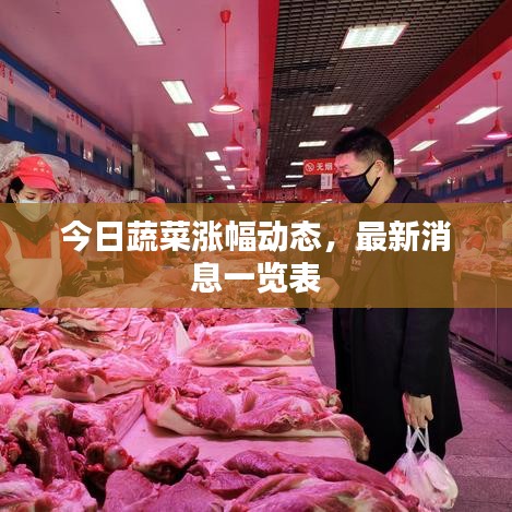 今日蔬菜涨幅动态，最新消息一览表