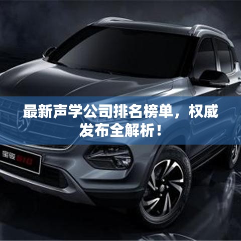 最新声学公司排名榜单，权威发布全解析！
