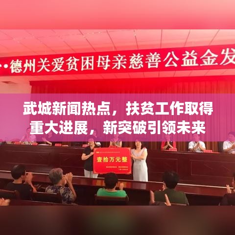 武城新闻热点，扶贫工作取得重大进展，新突破引领未来