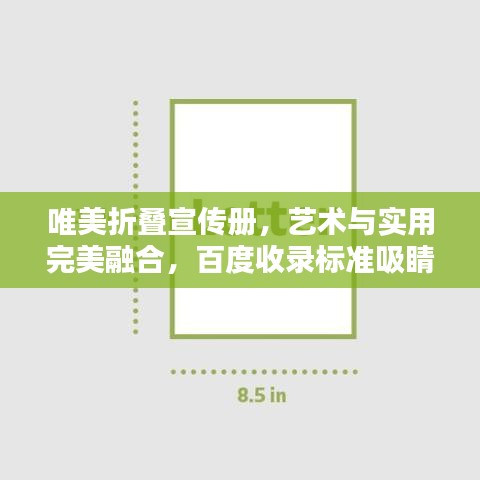 唯美折叠宣传册，艺术与实用完美融合，百度收录标准吸睛标题