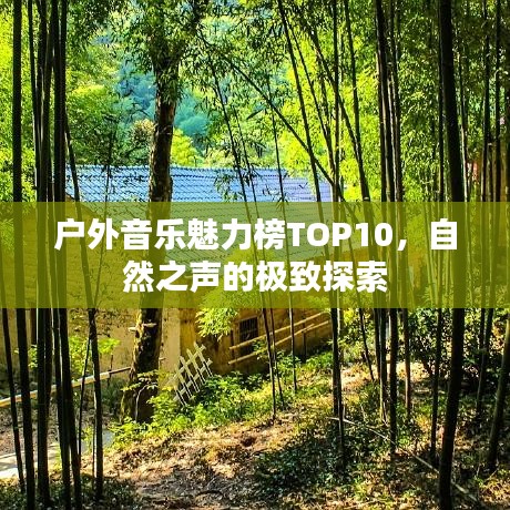 户外音乐魅力榜TOP10，自然之声的极致探索
